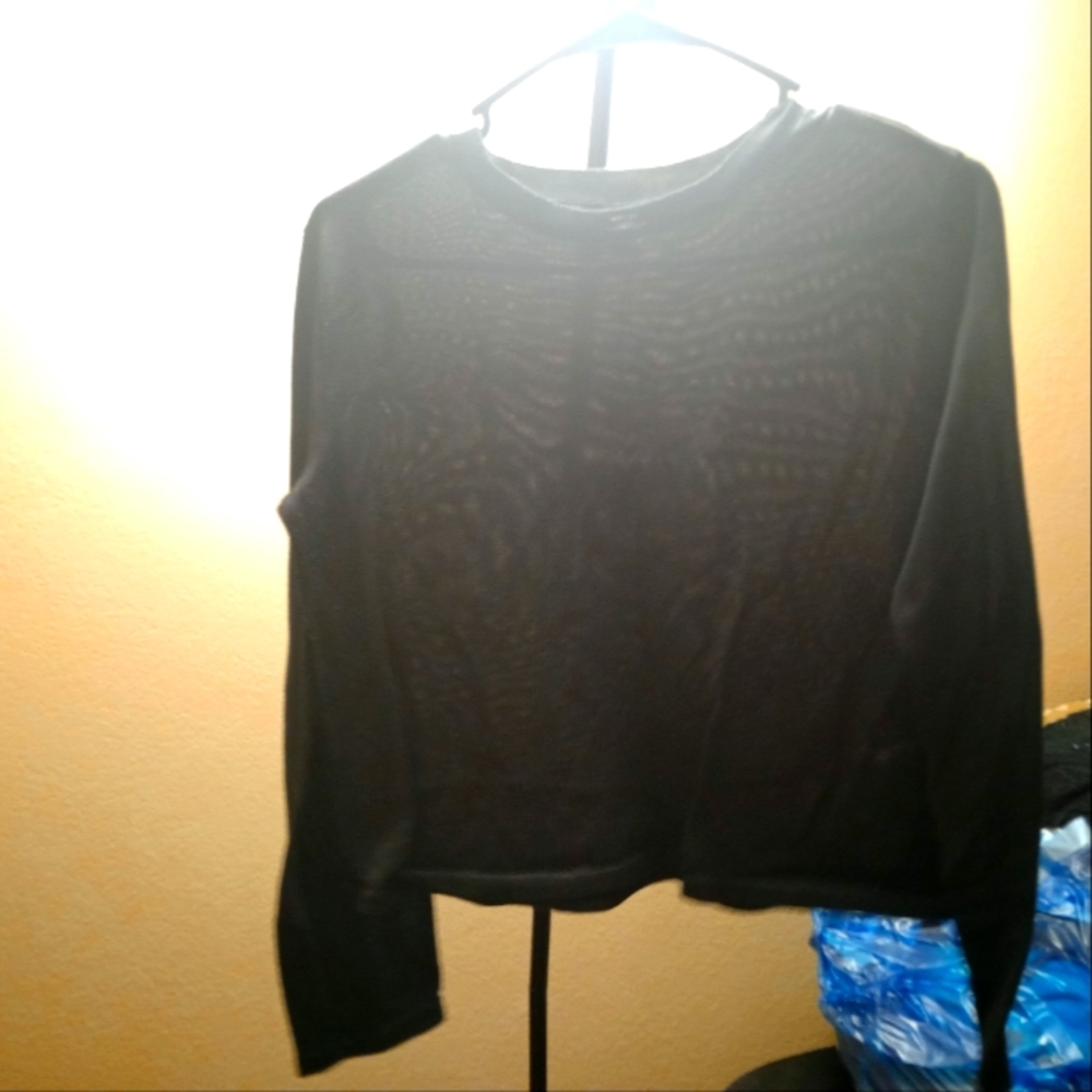 Black long sleeve shirt